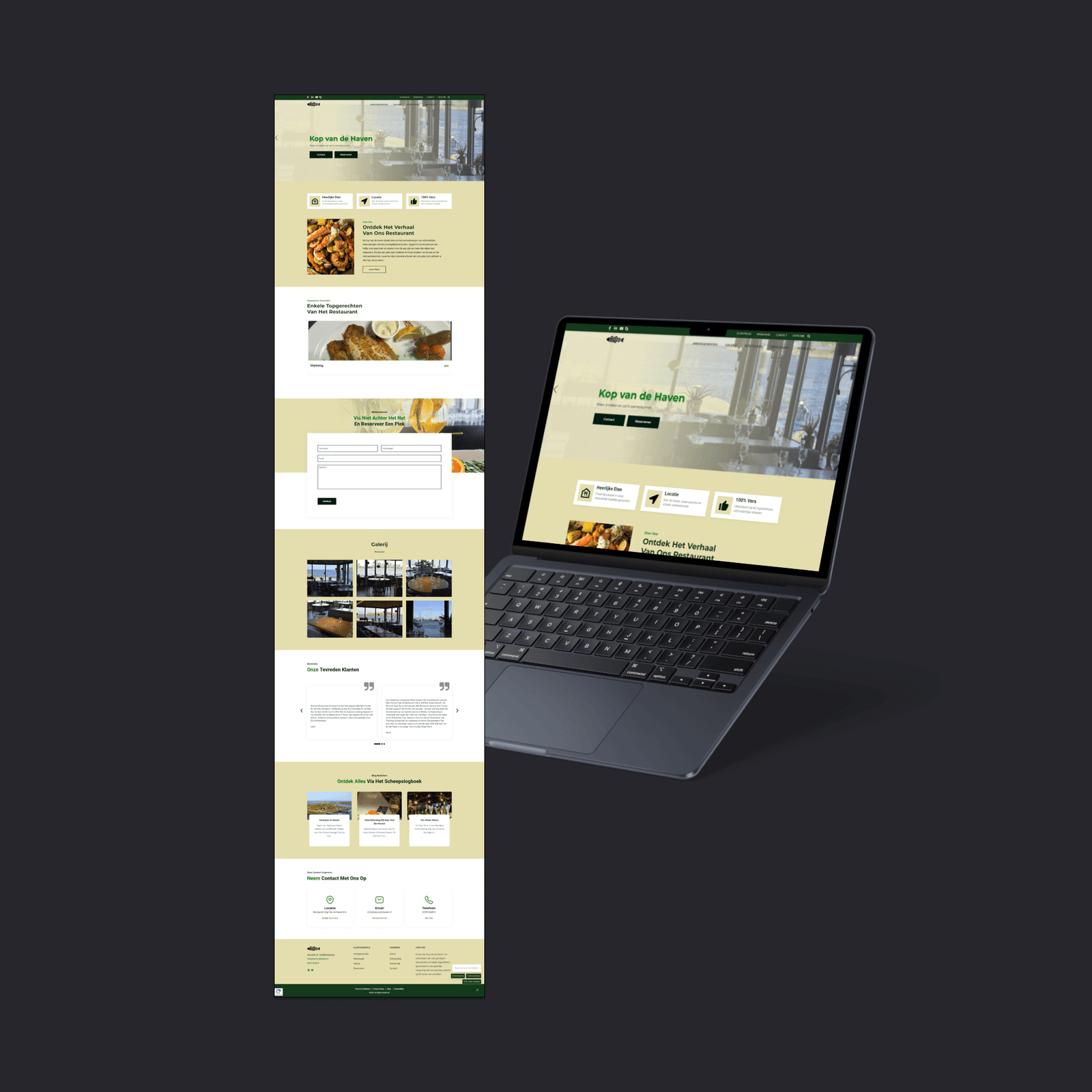 Kop van de Haven Website